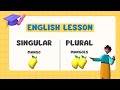 Singular and Plural Nouns in English| Learn 6 Rules for Singular and Plural Nouns