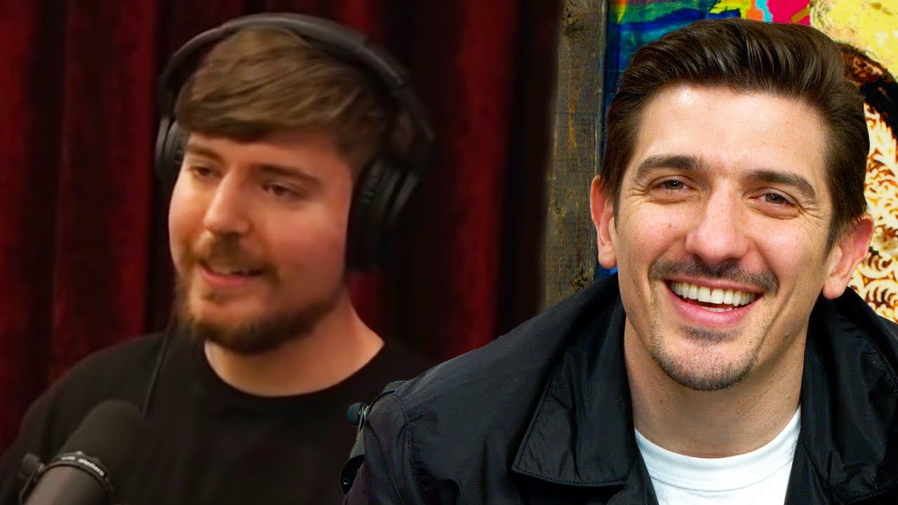Mr Beast Blows Joe Rogans Mind Andrew Schulz Akaash Singh Youtube