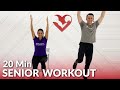 20 Min Senior Exercises at Home - In Chair Exercises for Seniors Seated Elderly Workouts for Balance