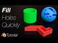 [3.2] Blender Tutorial: Different Ways to Fill Holes