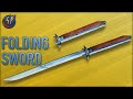 Making a FOLDING SWORD Prototype