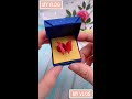 蝴蝶戒指折纸origami butterfly ringhow to make a paper butterfly ring paper folding120