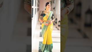 Latest Pure Kanjivaram Silk Saree Design | Kanjivaram Silk Saree #shortsvideo #saree #sarees