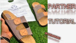 How to create pattern for this trendy Birkenstocks slide slippers#beginners#shoemaking