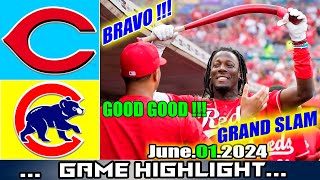 Cincinnati Reds vs. Cubs  (06/01/24) FULL GAME Highlights | MLB Season 2024