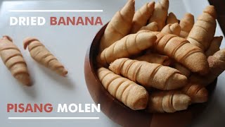 กล้วยทอดอินโด กล้วยทอดโมเลน สูตรกรอบนานข้ามวัน  Dried-Pisang molen l Fried dried banana in pastry