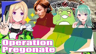 Akirose, Beni, Shaka and Zerost's Operation Pregonate and giving birth in ARK【Hololive VSpo EngSub】