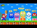 Super Mario Bros. but Mario Can Buy MORE Custom Flowers Sonic Power-ups