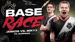Base Race - Jankos vs Mikyx ft. Duffman | G2 League of Legends