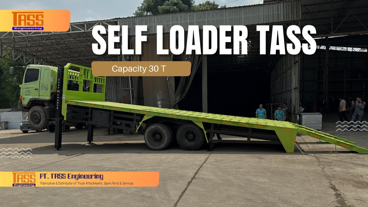 Tass Eng Self Loader Tass 30t Youtube