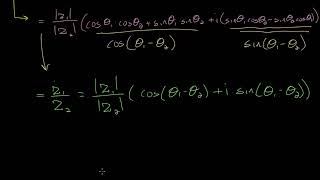Graphically Divide Complex Numbers