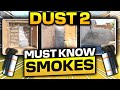 EVERY Smoke You MUST KNOW on Dust2 in CS2