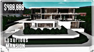 Asthetic Luxury Modern Mega Mansion Bloxburg Houses / Modern Mansion ...