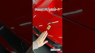 Ferrari F8 Spider: The Last of the Real #ferrari #automobile  #fyp #shorts