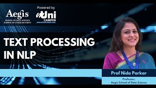 Masterclass on Text Processing in NLP