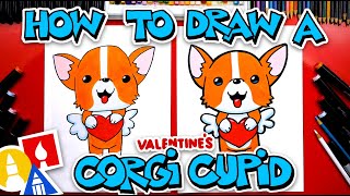 How To Draw A Corgi Cupid