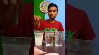 Simple Science Experiment | Potato In Salt Water To Upper Side Of Water | Expert XYZ #shorts