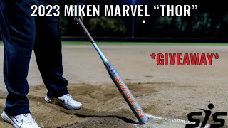 2023 MIKEN MARVEL THOR USSSA-240 Slowpitch Softball Bat Review *GIVEAWAY*