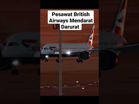 Mendarat Darurat Di Papua Pesawat British Airways #infiniteflight - YouTube