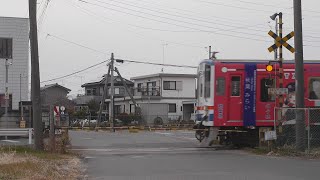 関東鉄道常総線　南石下踏切(その2)