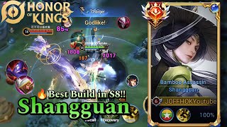 Shangguan Carry! 100% Winrate Amazing Shadow Slayer Gameplay! 🔥