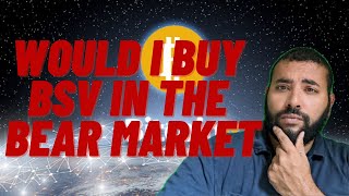 Would I Buy Bitcoin SV (BSV) in the Bear Market? Installment 44 of 1001