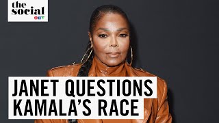 Janet Jackson Questions Kamala Harris’ Race | The Social