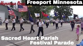 Freeport Minnesota Sacred Heart Parish Festival Parade 2016 | Hometown News