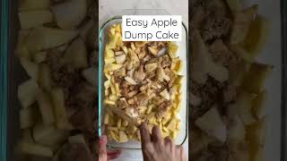 Easy Apple Dump Cake | Recipe link in description!