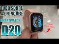 TUDO SOBRE AS FUNÇÕES DO SMARTWATCH D20 OU Y68, APRENDA USAR O D20 E TAMBÉM O APP FIT PRO