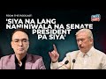 Sotto: Alan Peter Cayetano no longer Senate President