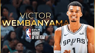 The 2023-24 Kia NBA Rookie of the Year is... Victor Wembanyama!#NBAAwards | #KiaROY