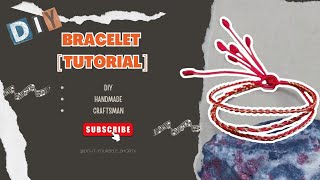 🧶  [ FULL TUTORIAL ] DIY BRACELET KNOTS V299 ❤️ [ ENG SUB ]