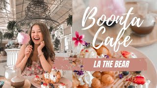 Cafe Vlog 🌷 | Boonta flower \u0026 cafe คาเฟ่ดอกไม้สไตล์ลูกคุณ แถวบางกรวยก็มีหรอ?!