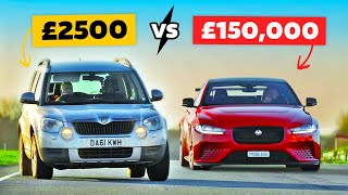 Cheap Skoda Vs World's Fastest Saloon!