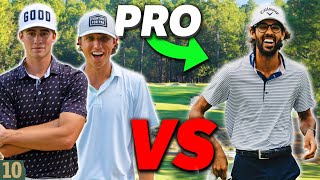 Can We Beat Two Pro Golfers? | GM GOLF