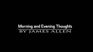 Morning And evening Thoughts by James Allen Audiobook