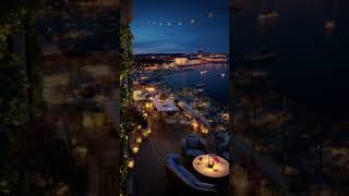 Jazz Bar Outside🍷 Relaxing Jazz Piano Music  Smooth Instrumental Background Music for Study,Work