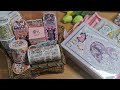 Aliexpress haul - stationary | kawaii washi tapes | stickers | no talking