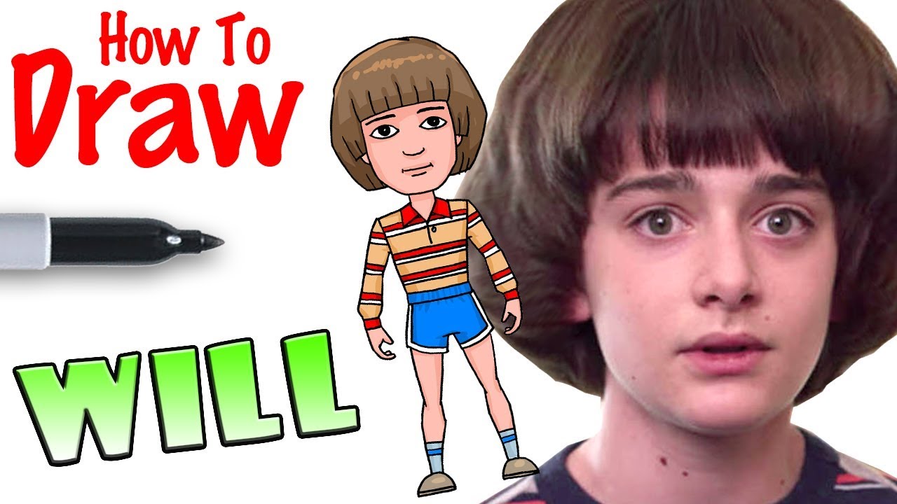 Stranger Things Drawings Will