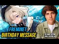 Freminet Birthday Message read by Voice Actor Paul Castro Jr.