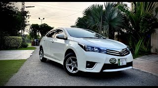 Toyota Corolla GLI 2015 Automatic (1.3) Review, Fuel Average, Comparison, Price. 2016,2017 Shape.