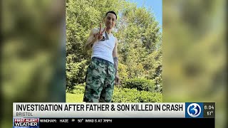 Investigation after father and son killed in crash in Bristol