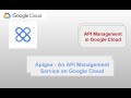 APIGEE - An API Management Service on Google Cloud #gcp #apigee #apimanagement