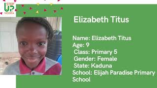 Elizabeth Titus (Junior Young Anti-Corruption Star Awards Winner)