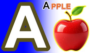 A is for Apple Phonics Song ABC SONG'S || ABCD SONG || ABCD Rhymes || English Alphabet