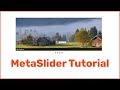 WordPress Slider Plugin MetaSlider (meta slider) Tutorial Create a Slider For WordPress Website
