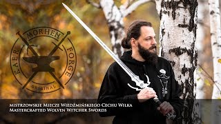 Mastercrafted Wolven Witcher Swords. Kaer Morhen Forge. Original Witcher Swords.