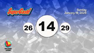 Wisconsin Lottery Evening Draw 01/19/2025