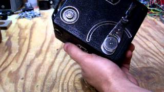 1930s Siemens Model C 16mm Movie Camera Demonstration